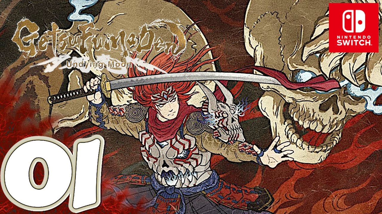 GetsuFumaDen: Undying Moon [Switch] | Gameplay Walkthrough Part 1 Prologue 1st Boss | No Commentary