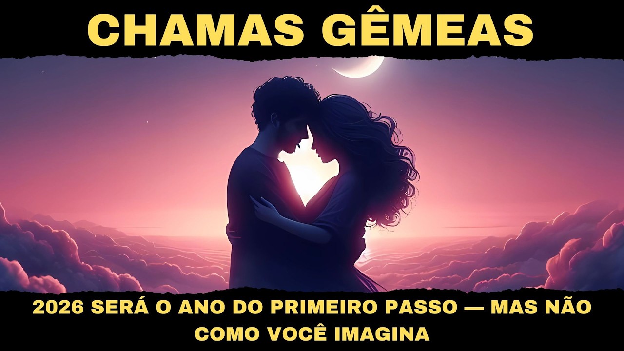 CHAMAS GÊMEAS 2026 SERÁ O ANO DO PRIMEIRO PASSO — MAS NÃO COMO VOCÊ IMAGINA