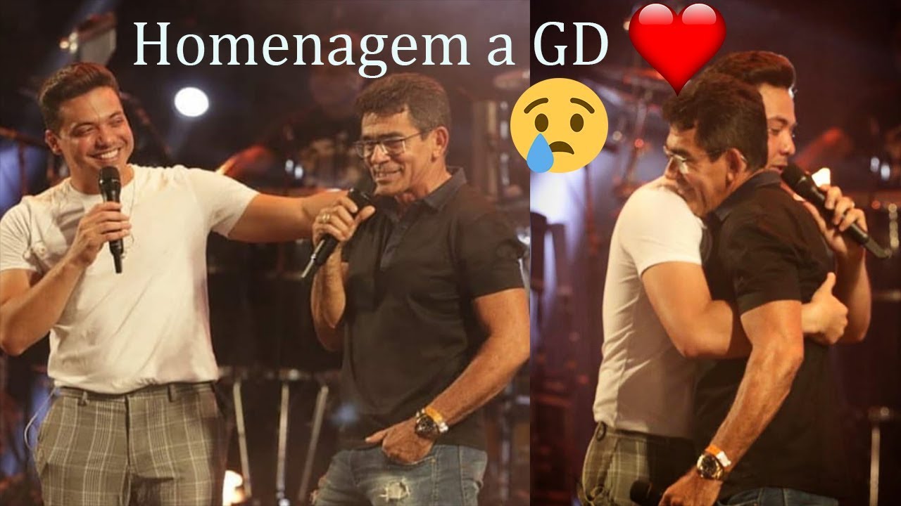 Wesley Safadão chama o pai de Gabriel Diniz  e faz linda homenagem no São João da Capitá 2019