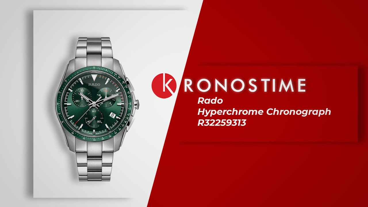 Rado Hyperchrome Chronograph R32259313 (01.312.0259.3.031) обзор часов - KronosTime.RU
