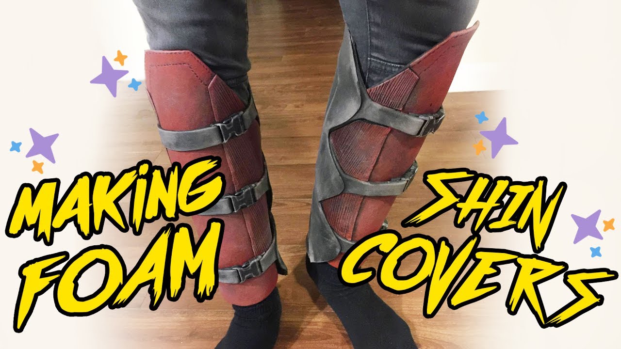 Making Greaves / Boot Covers out of Foam [Star-Lord Cosplay from Guardians of the Galaxy]