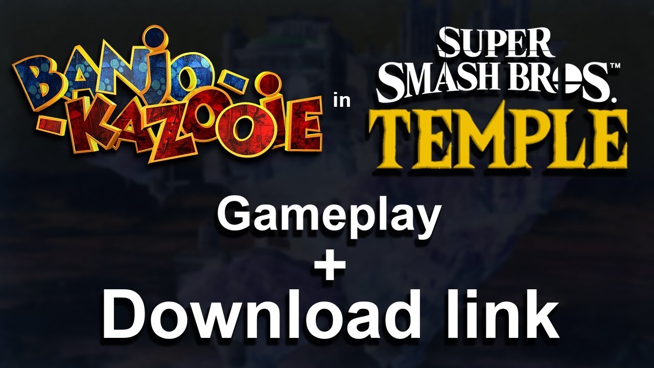 SMASH BROS TEMPLE in BANJO KAZOOIE (N64 Mod)