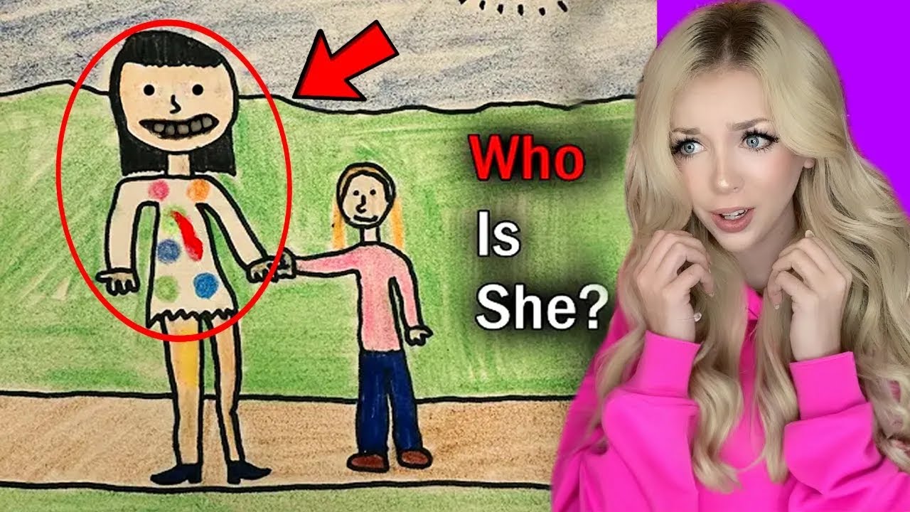 САМЫЕ ЖУТКИЕ ДЕТСКИЕ РИСУНКИ С ПУГАЮЩЕЙ ПРЕДЫСТОРИЕЙ...(*ПОЛНЫЙ ФИЛЬМ*)