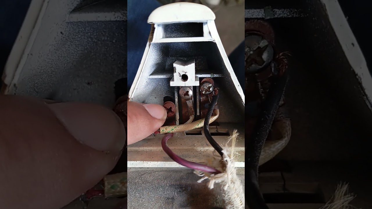 National Iron Connection/Panasonic Electric Iron wire connection #ironwire #shorts #electrician