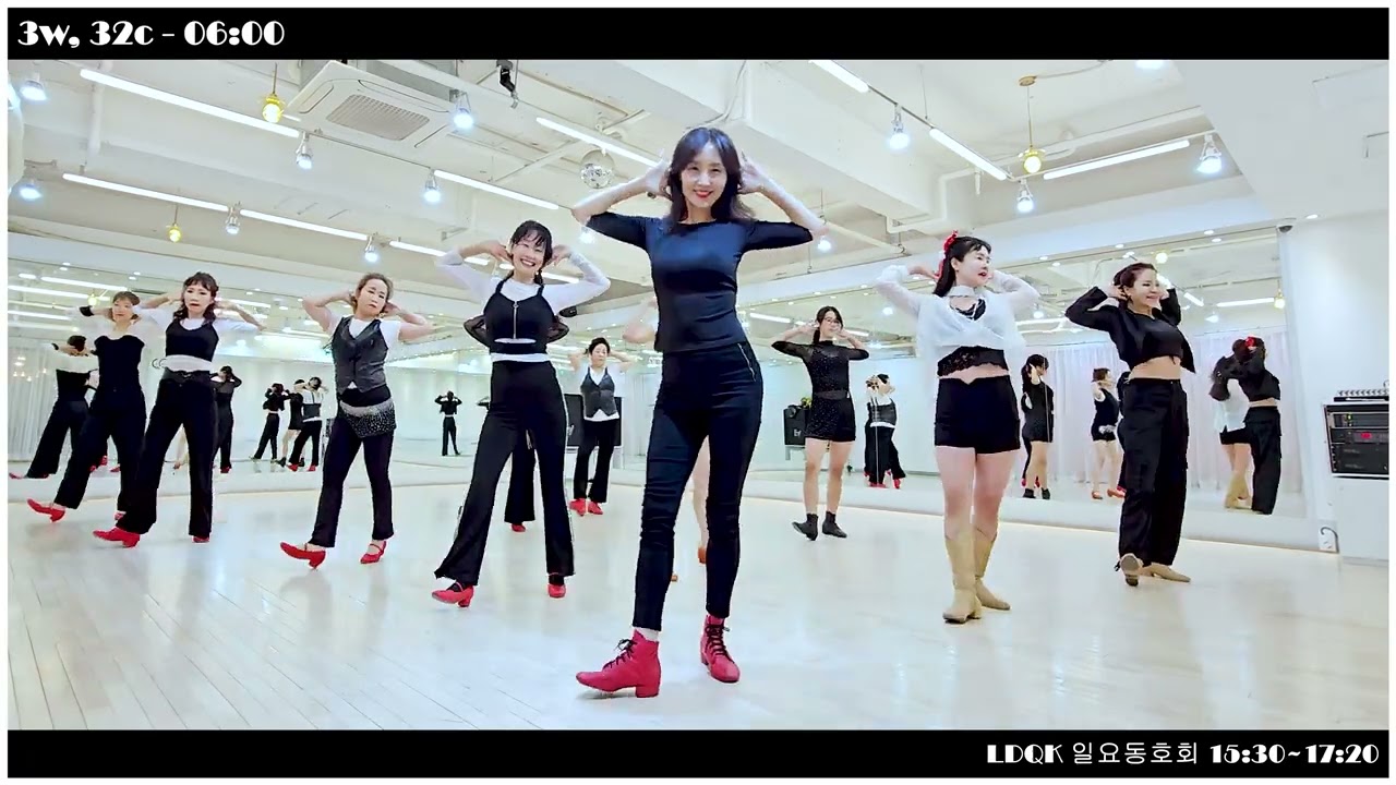 Heard The Beat Line Dance l Intermediate l 허드 더 비트 라인댄스 l Linedancequeen l Junghye Yoon