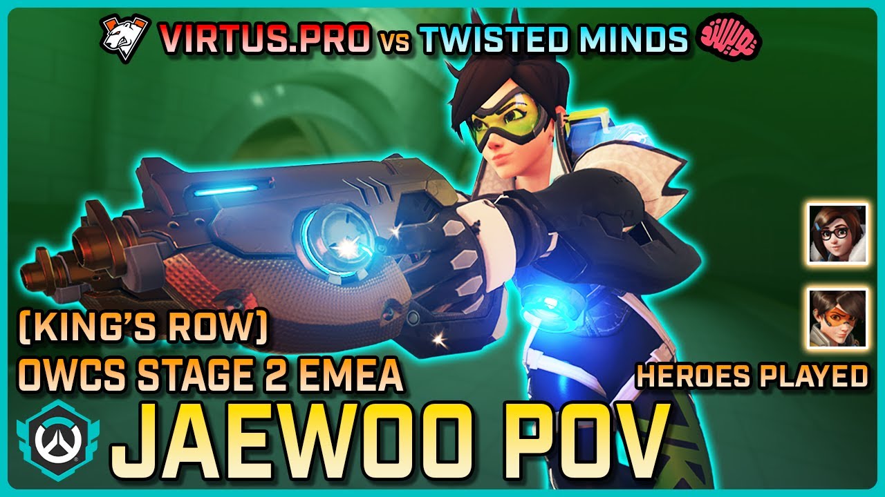 [ JaeWoo ] Virtus.Pro vs Twisted Minds | King's Row | Lower Finals | OWCS EMEA Stage 2