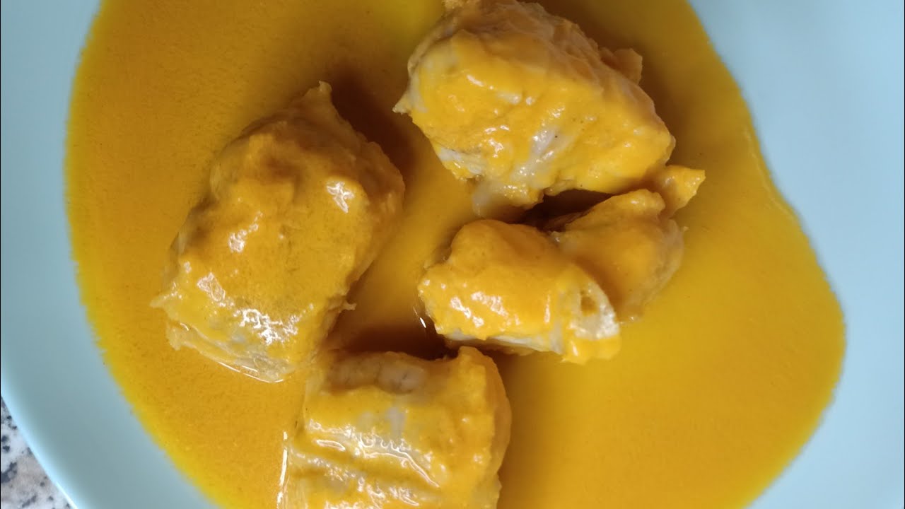 Rape en salsa americana, fácil y rico con Thermomix