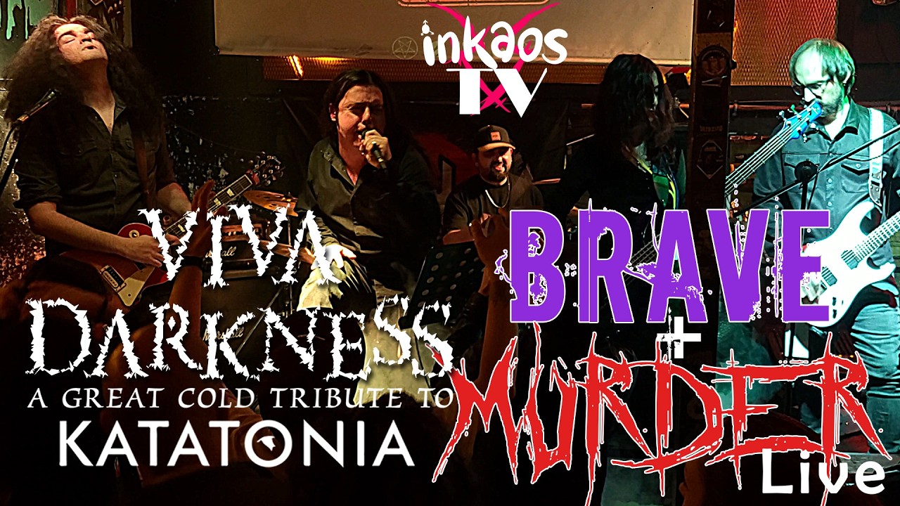 Viva Darkness - Brave + Murder (Katatonia cover) #live