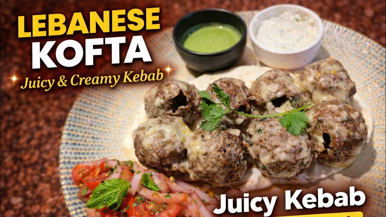 lebanese kofta kebab recipe turkey | Lebanese kofta kebab  recipe 🇱🇧 || chef Balbir 