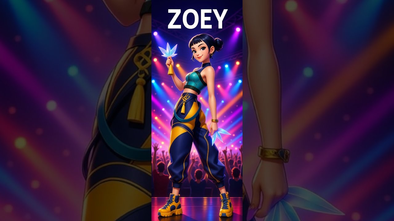 KPop Demon Hunter - HUNTRIX : Zoey  « Entre Deux Monde »  (Create By G)