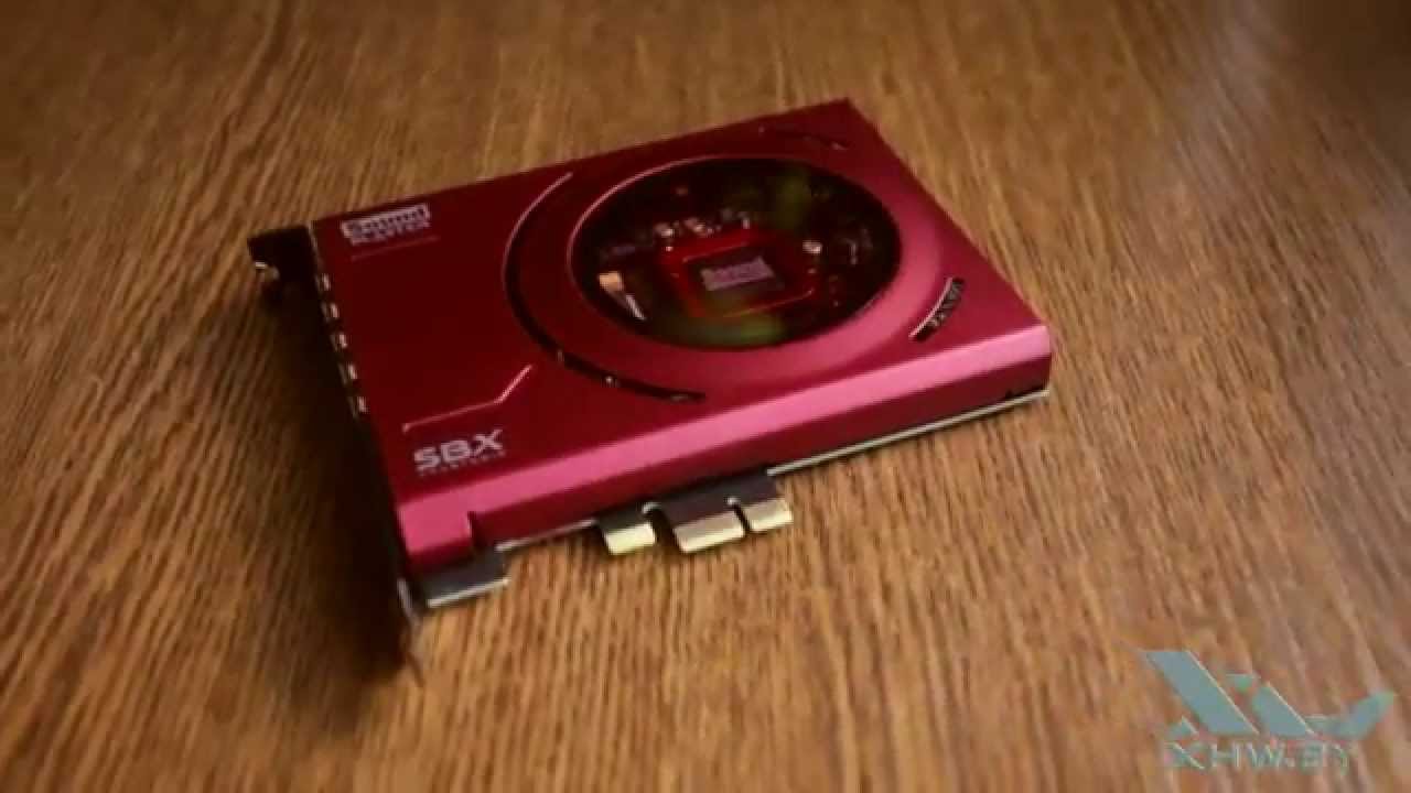 Видеообзор Creative Sound Blaster Z (XHW.BY)