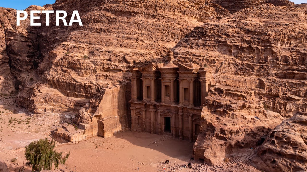 [4K 60fps] PETRA at SUNRISE 🇯🇴 | Quiet Backdoor Hike to the Monastery