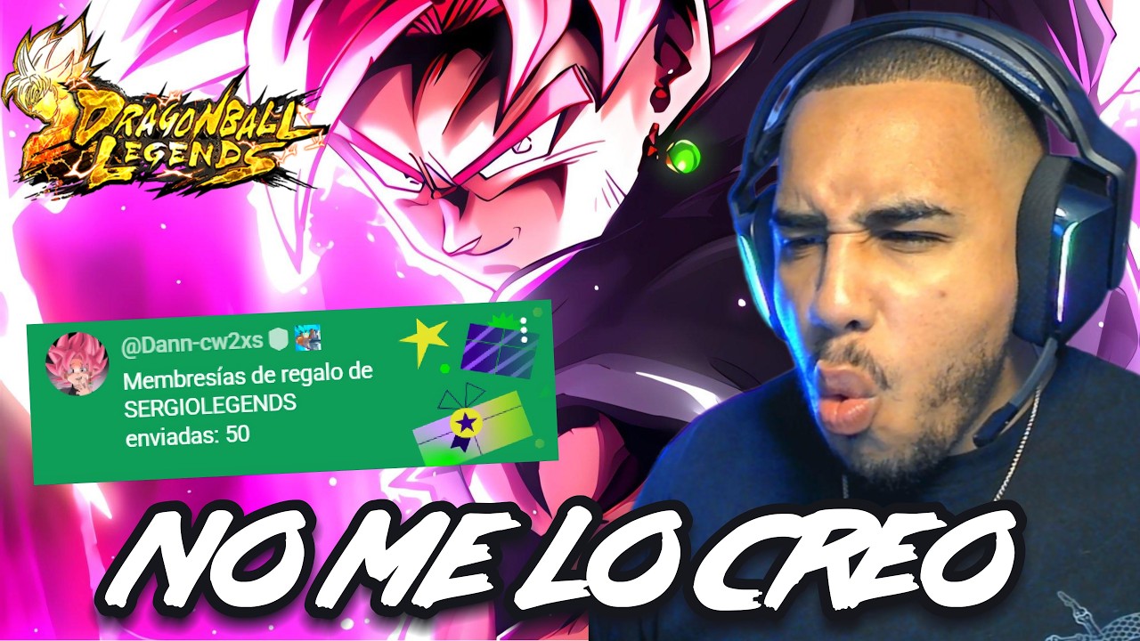 ¡ESTO PASÓ EN MI DIRECTO DE DRAGON BALL LEGENDS!