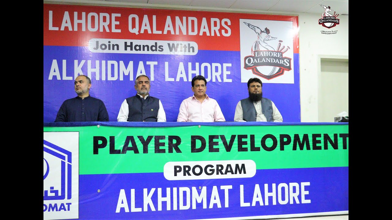 Lahore Qalandars announced new TALENT HUNT program with Alkhidmat Foundation