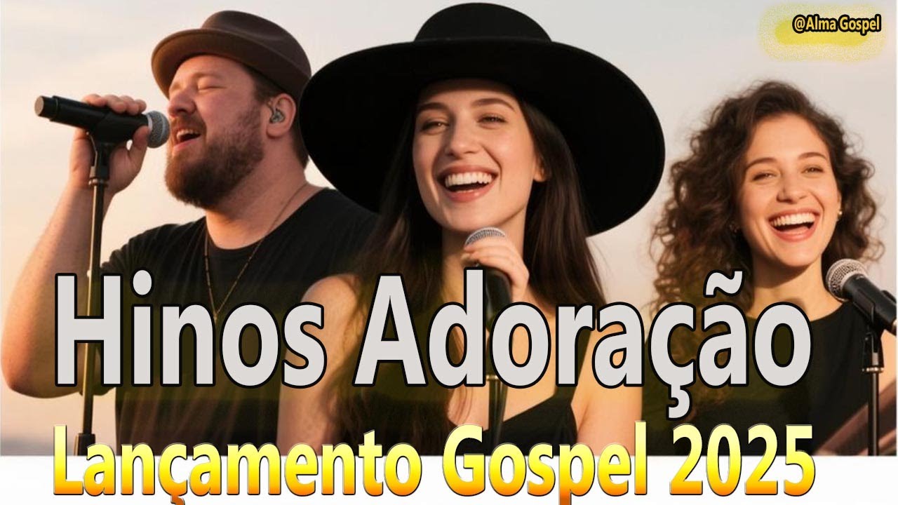 Os Melhores Louvores de Adoração - Lançamento Gospel 2025 - Hinos de Adoração