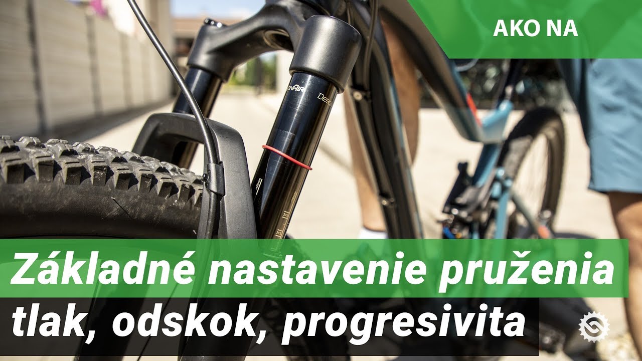 Základné nastavenie pruženia - tlak, odskok, progresivita