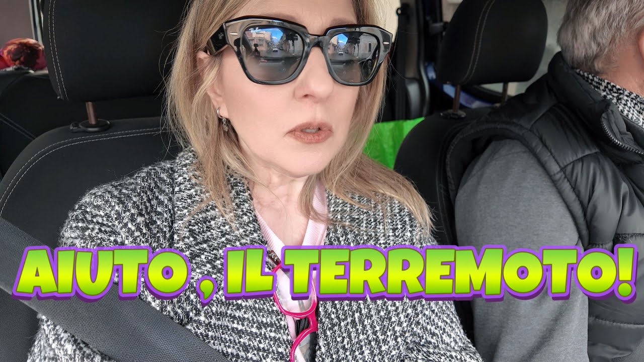 TERREMOTO FORTISSIMO e COMMESSE NERVOSE :L’ ANNO INIZIA COSì  #vlog 