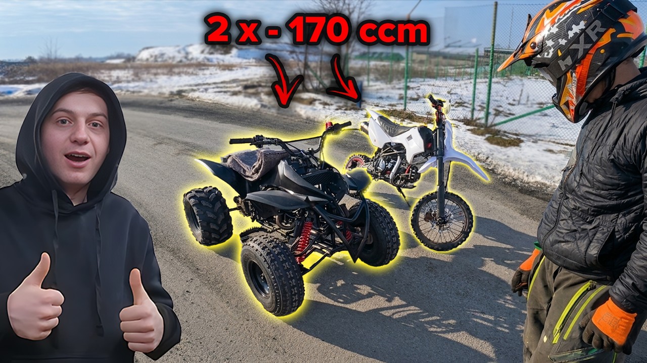 Dorwaliśmy MOCNE sprzęty / To jest POGROM / Quad + Cross *SWAP 170*