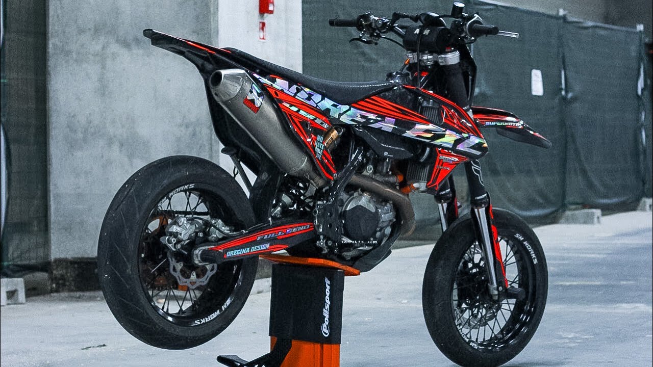 KTM EXCF 450 SUPERMOTO DREAM BUILD