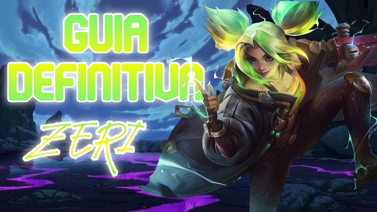 🔴Guia zeri 2024: Mejor Build, Runas, Tips y mucho mas de ADC💢League of Legends