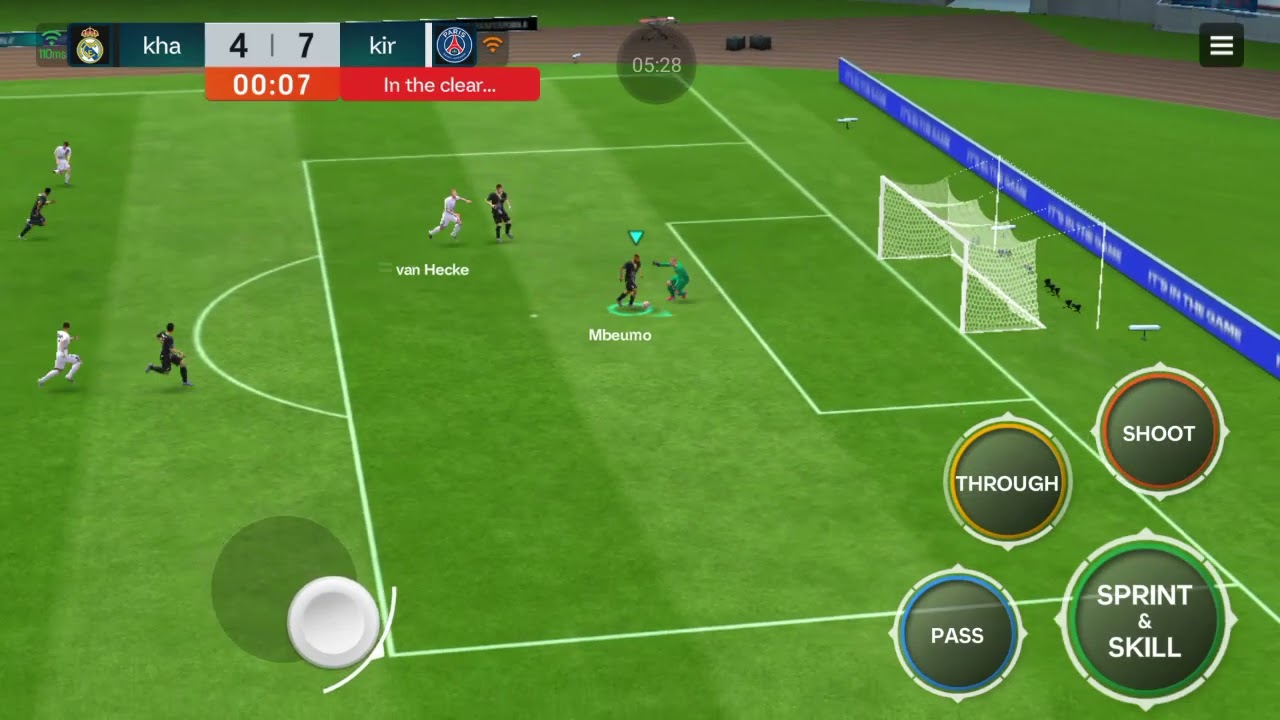 Playing (vs attack)on Fc football