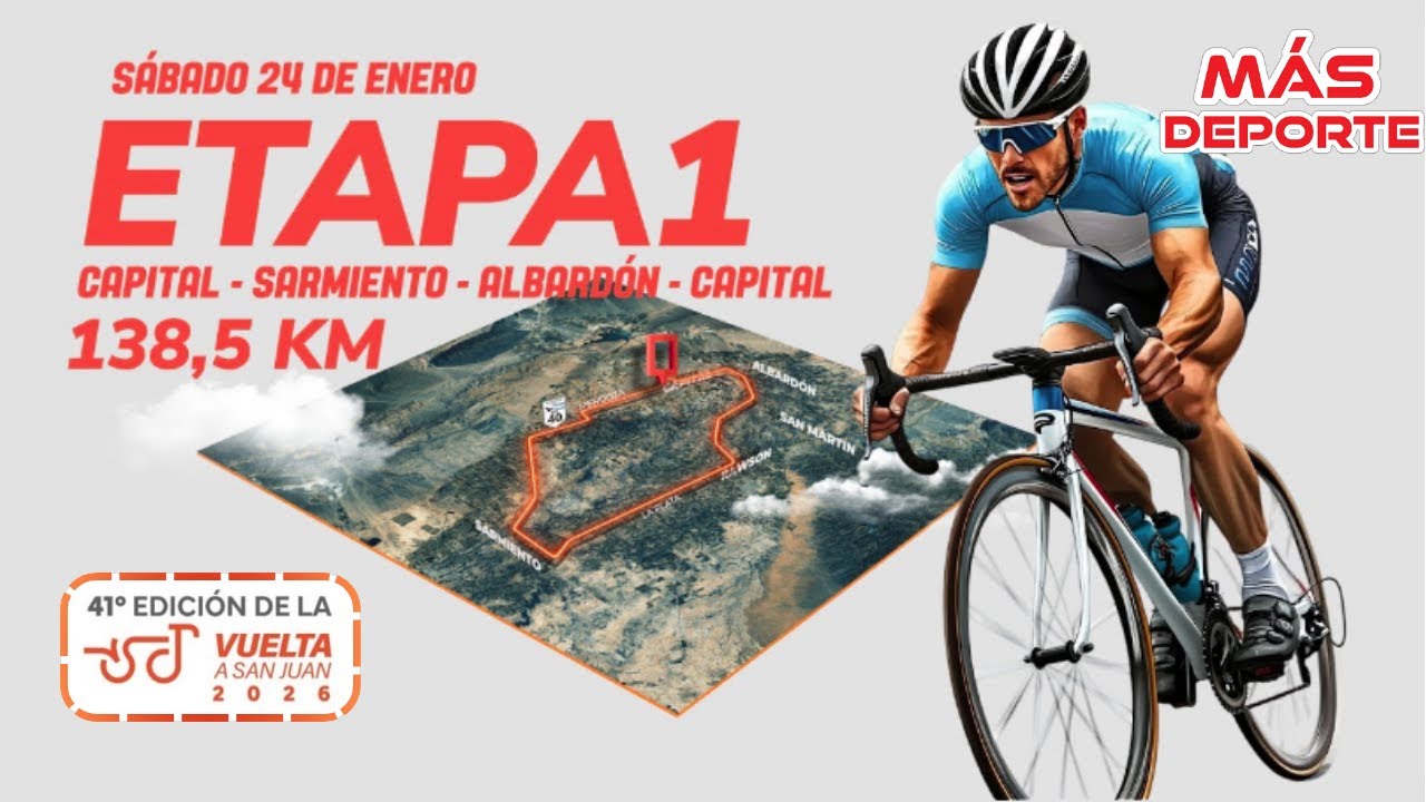 VUELTA A SAN JUAN 2026 - ETAPA 1 - CICLISMO