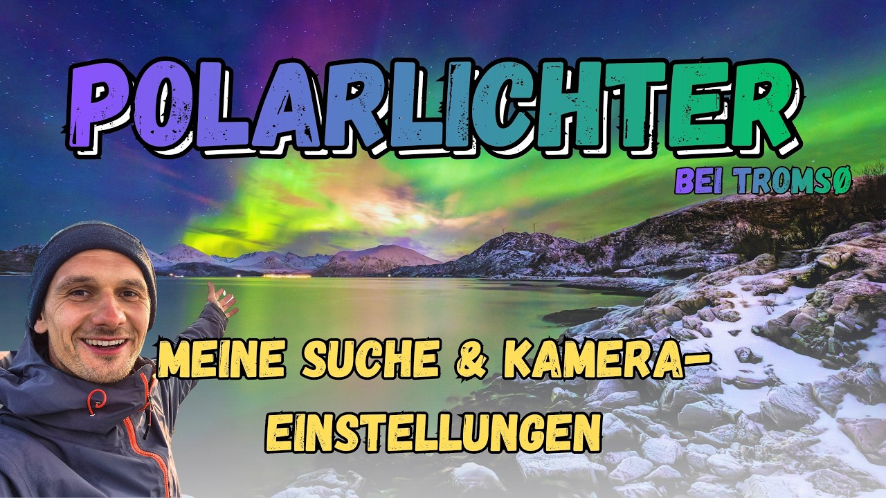 Polarlichter in Tromsö Norwegen sind etwas ganz besonderes. Meine Suche nach dem Farben der Sonne.