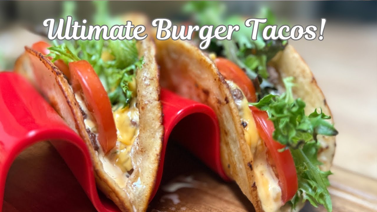 Smash Burger Tacos… WOW!! 😳🔥