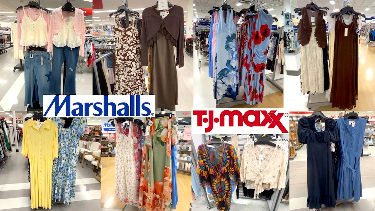 TJ MAXX & MARSHALLS #tjmaxx #marshalls #shopping #clothing #2026