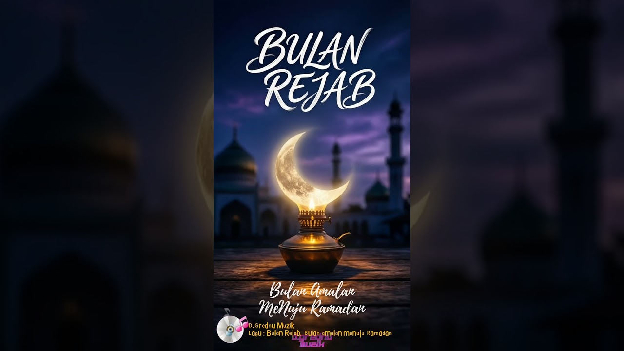 Bulan Rejab, Bulan amalan menuju Ramadan (NASYID - LAGU BARU)