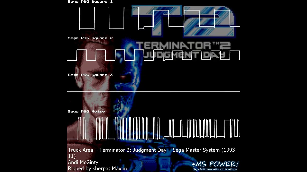 Terminator 2: Judgment Day - Sega Master System - Andi McGinty
