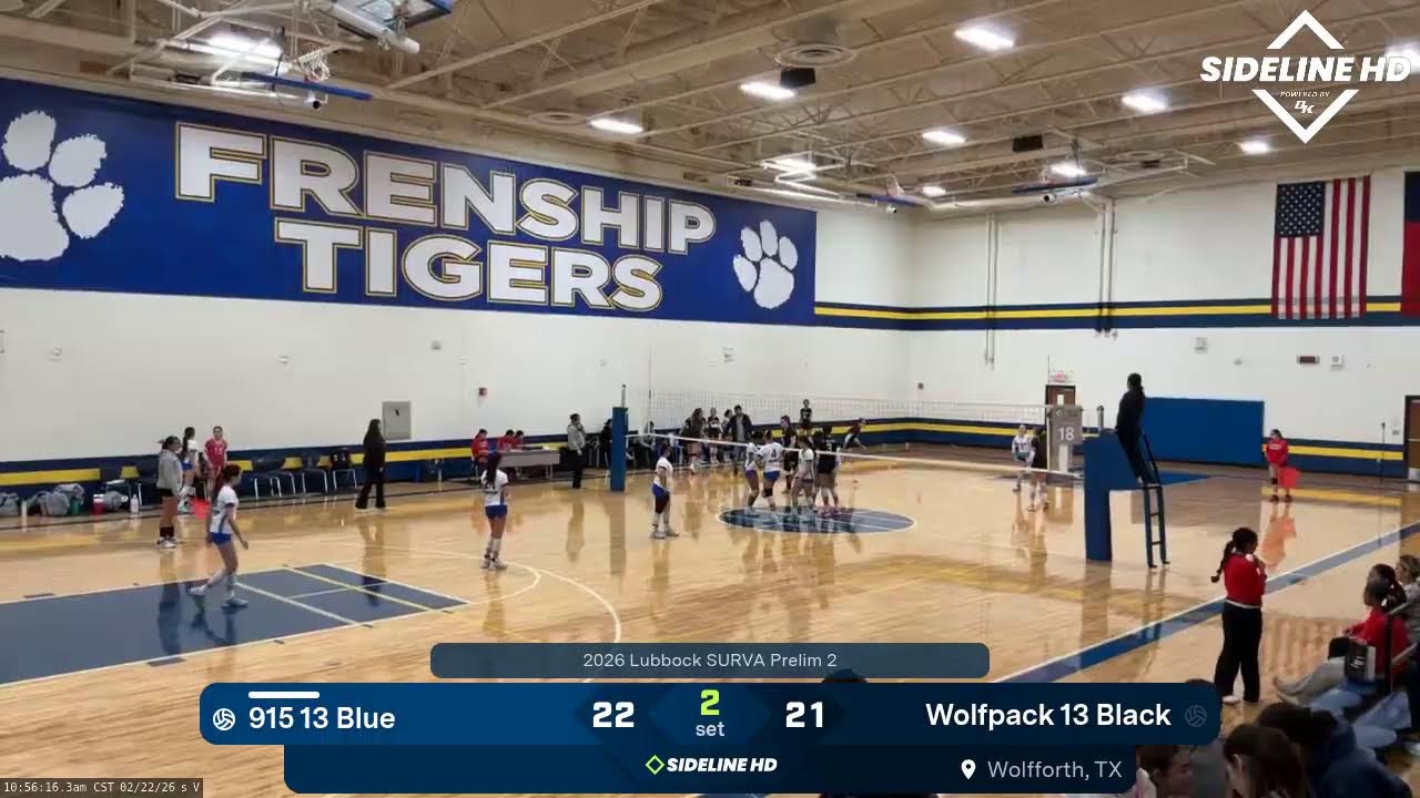 915 13 Blue @ Wolfpack 13 Black (2026.02.22)