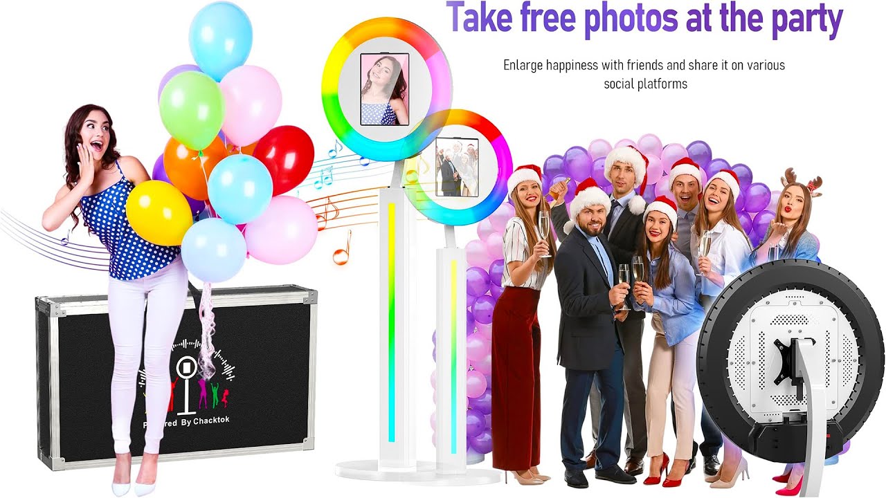 Portable iPad Photo Booth – Perfect for Parties & Weddings! 🎉