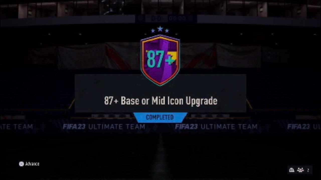 FIFA 23 - 87+ Base or Mid Icon Upgrade Pack