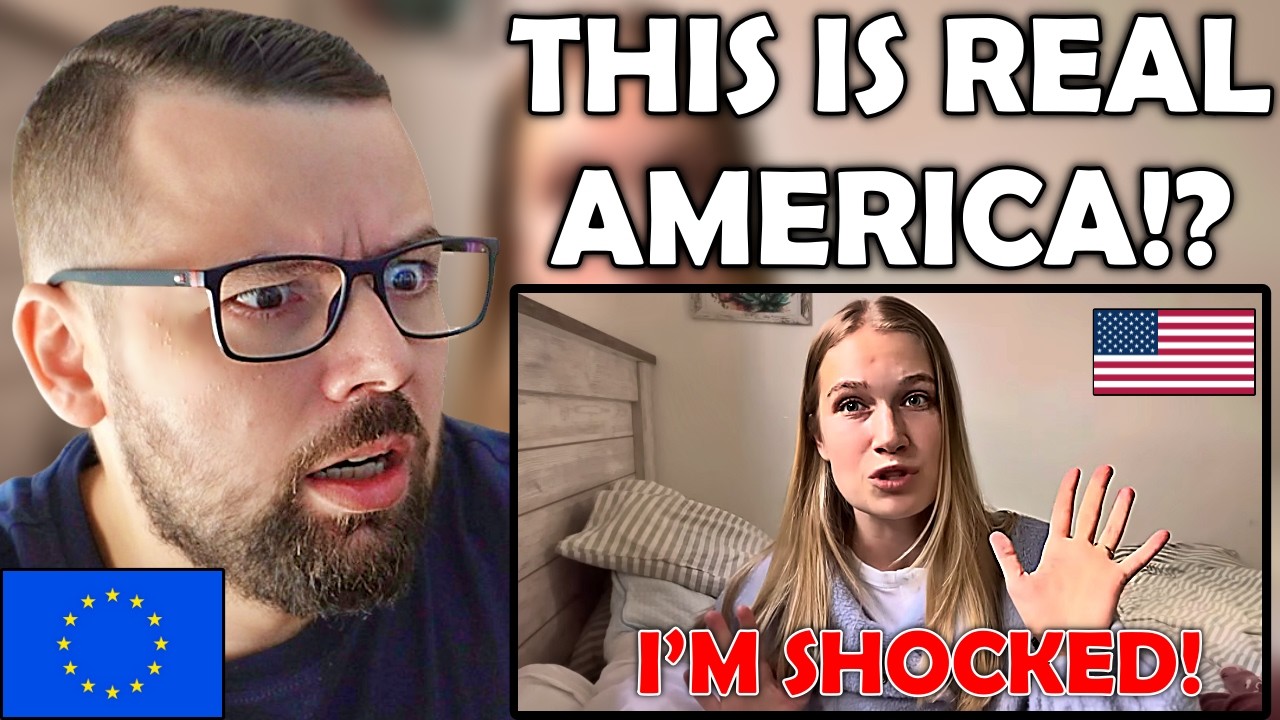 European Reacts to Swedish Girl Visits America for the first time