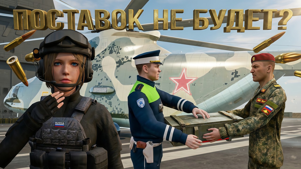 Поставок не будет? ВОЕННЫЕ отказываются делать поставки В ГАИ | AMAZING RP
