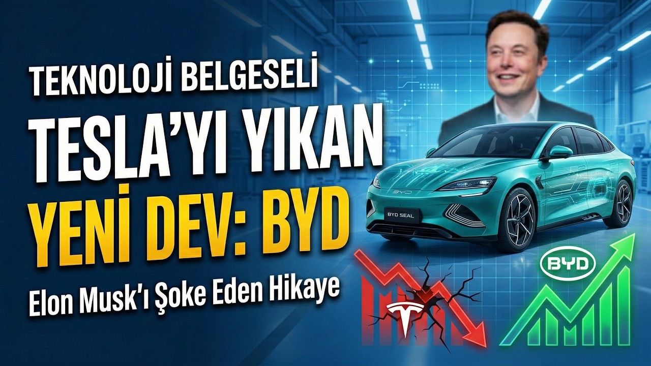 Elon Musk'ın Gülüp Geçtiği Şirket Tesla'yı Nasıl Yıktı? | BYD Belgeseli #BYD