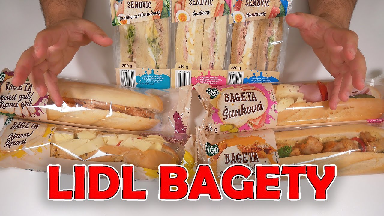 Bagety z Lidlu - TOHLE ASI NIKDO NEČEKAL!