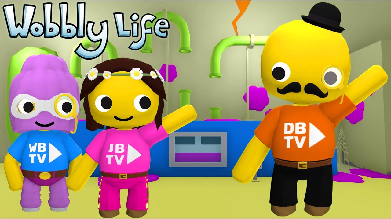 THE JELLY FACTORY TOUR GOT OUT OF CONTROL IN WOBBLY LIFE 👀