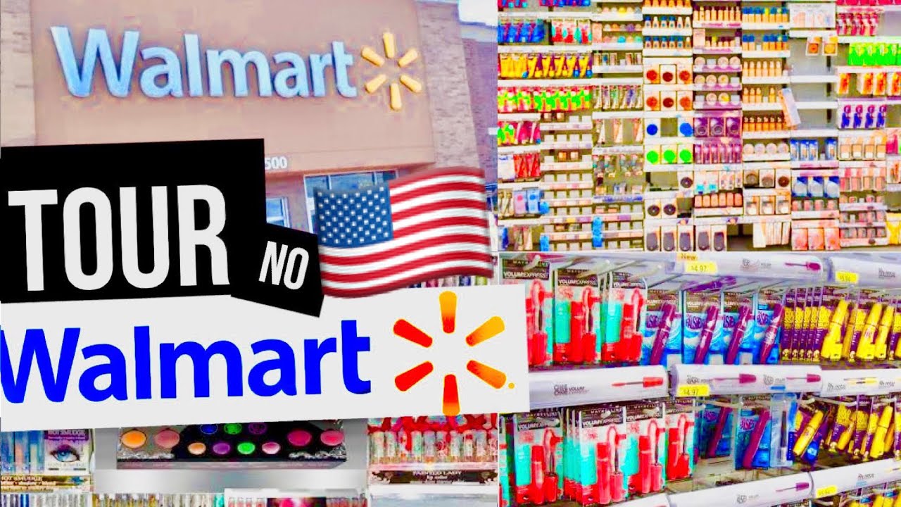 TOUR PELAS MAQUIAGENS NO WALMART DE ORLANDO
