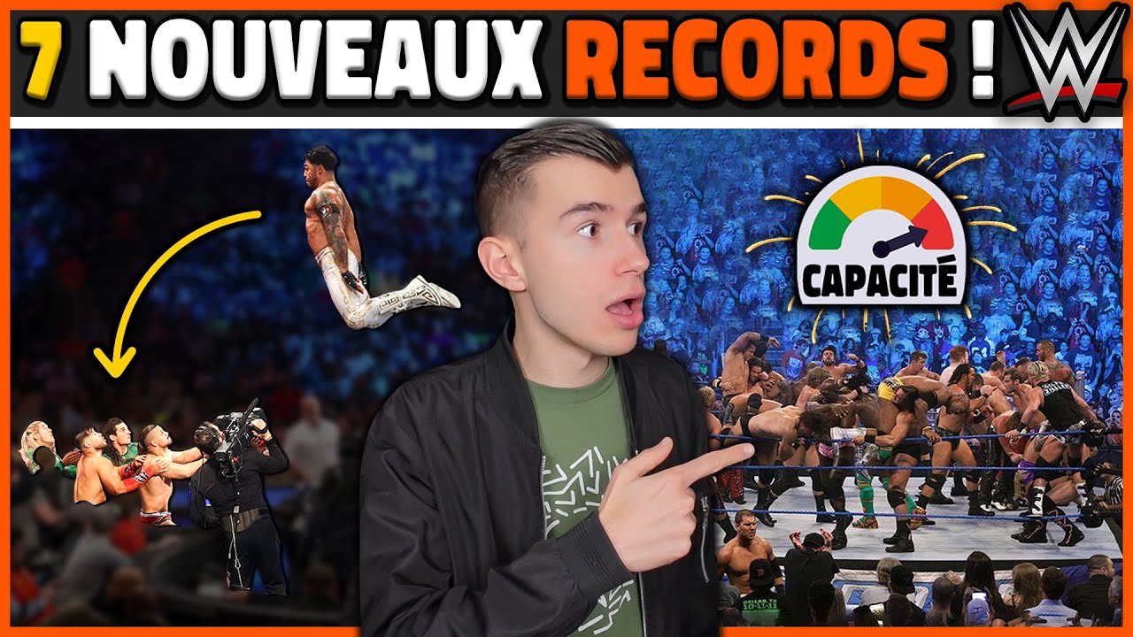 7 nouveaux RECORDS à la WWE !