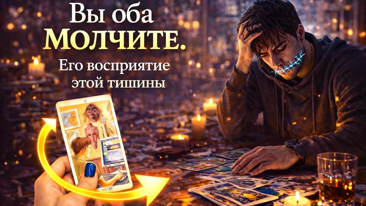 🤐❌ МЕЖДУ ВАМИ ТИШИНА… О чем он думает❓💔