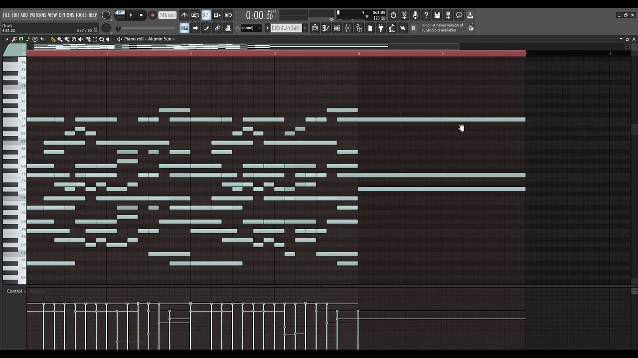 These top 3 melodies of Osamason's unreleased songs are all in the same key.