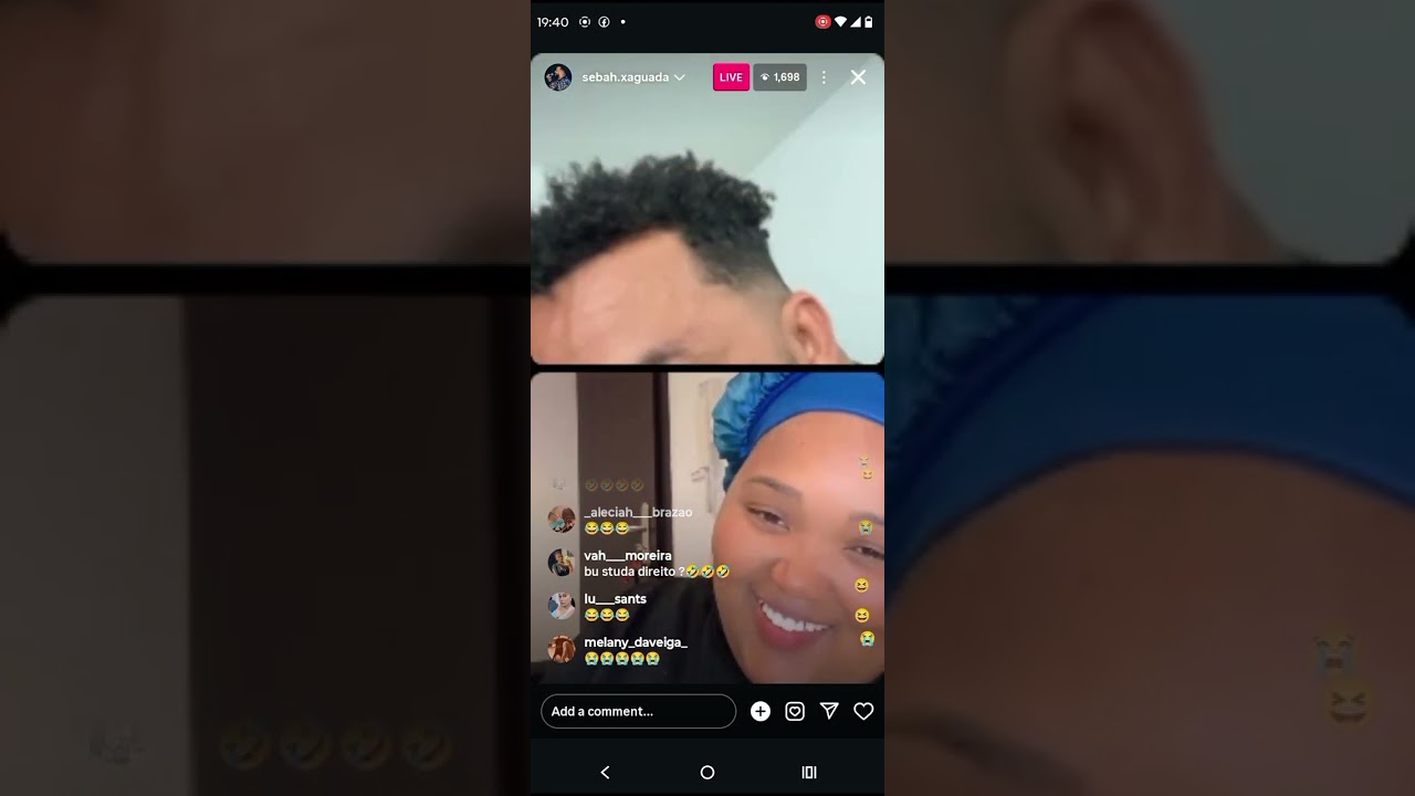 Sebah na live-this is fresh one 😁😁😁