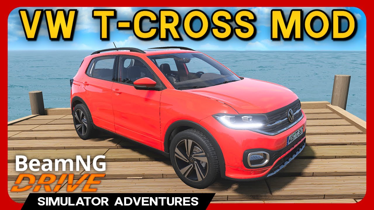 FUN TO DRIVE!? - Volkswagen T-Cross - BeamNG Mods
