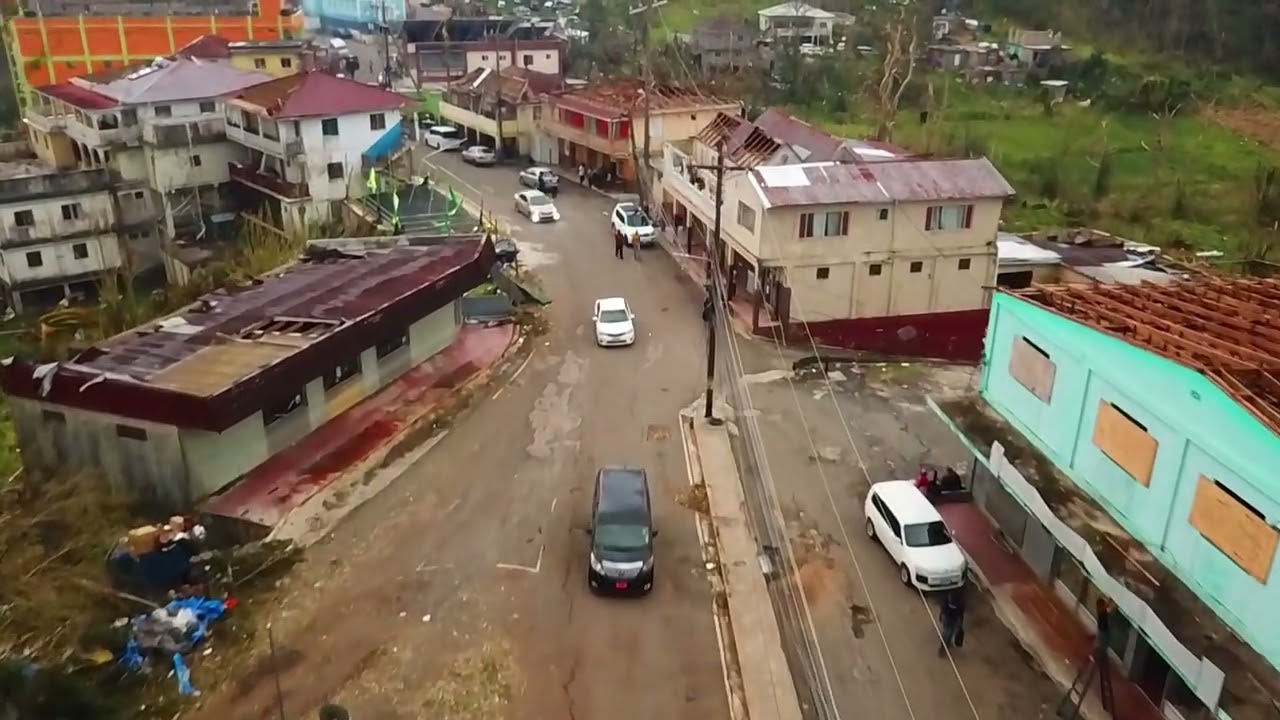 Худшее зрелище в Альберт-Тауне после урагана «Мелисса»