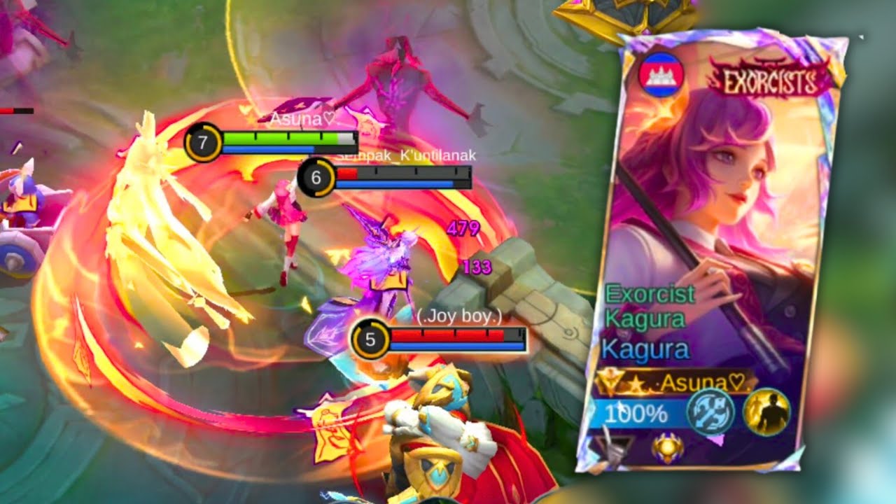Effective Kagura Basic Combo🔥 | Mobile Legends