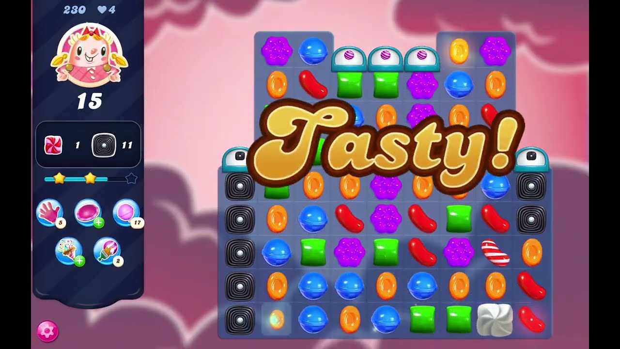 Candy Crush Saga Levels 225 To 230