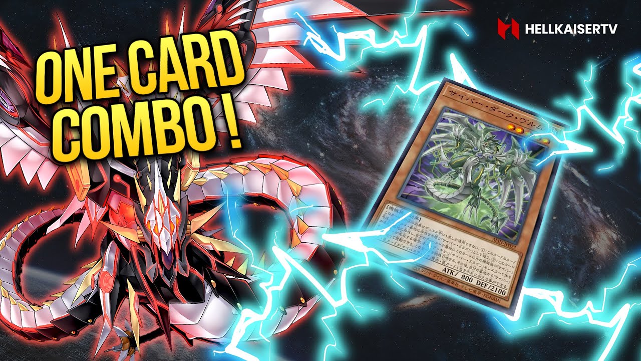 ONE CARD COMBO !!! Cyber Dragon Deck Post ALLIANCE INSIGHT ft. Cyberdark Wurm