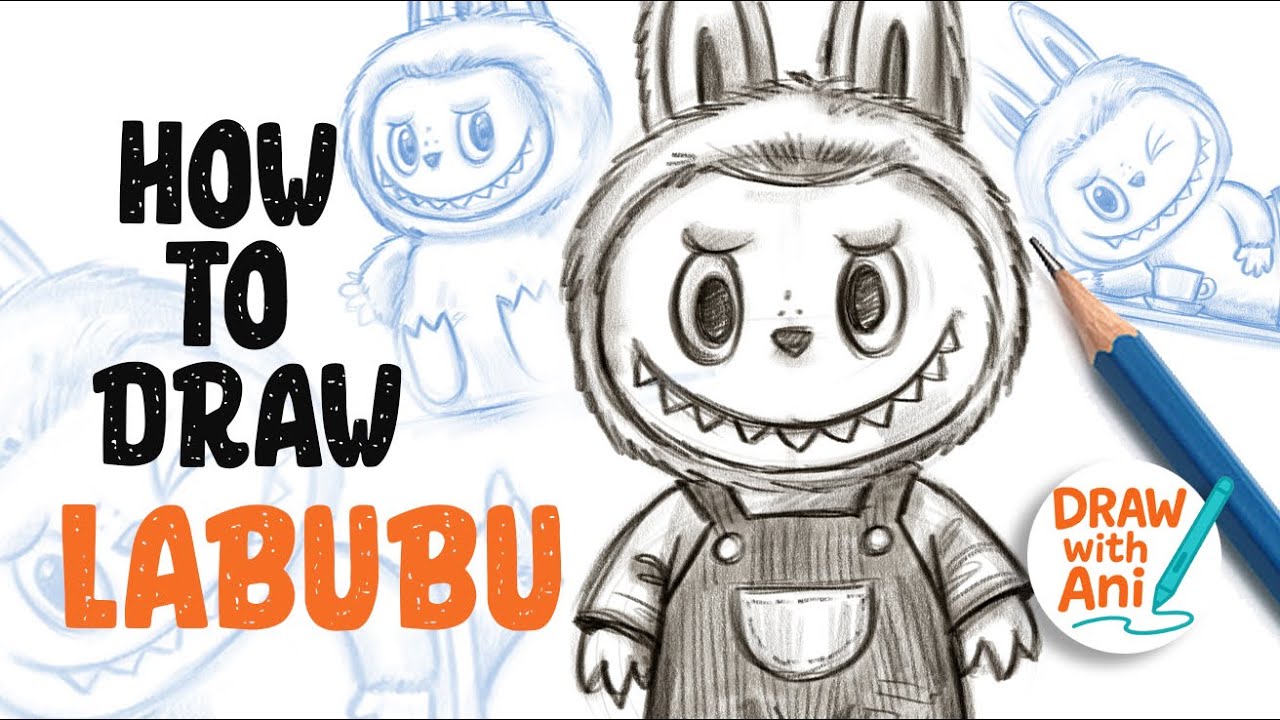 How to Draw - Labubu | Easy Drawing for kids